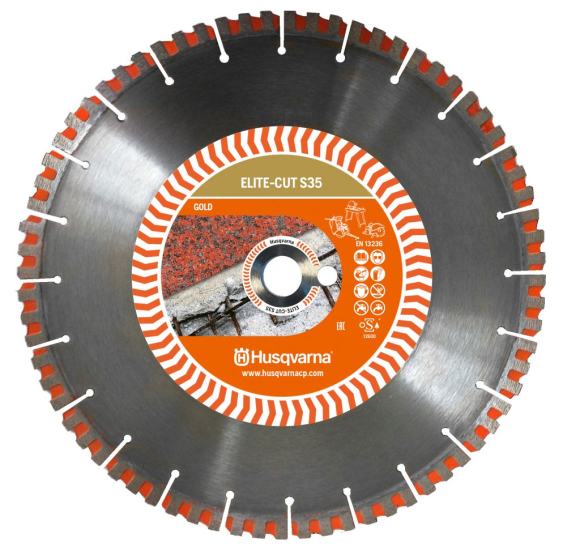 Алмазный диск ELITE-CUT S35 (S1435) 300-25,4 HUSQVARNA 5798115-10 фото