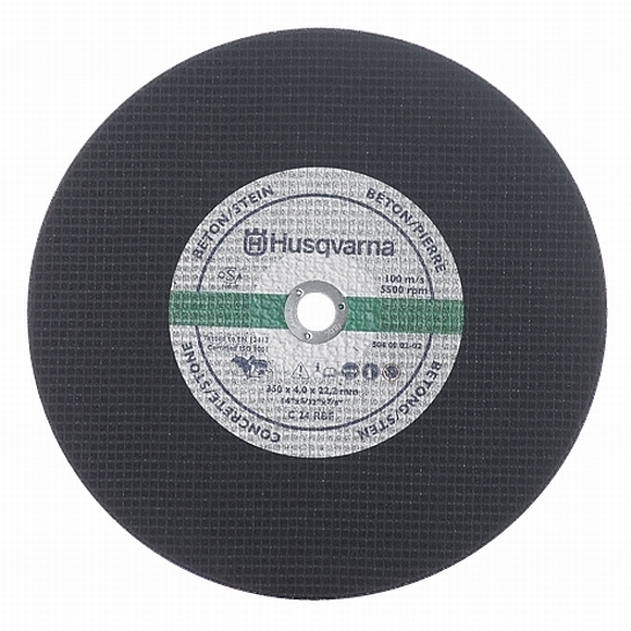Абразивный диск 14" для рельсореза HUSQVARNA 5040008-03 350-25,4 (Железнодорожный рельс) фото