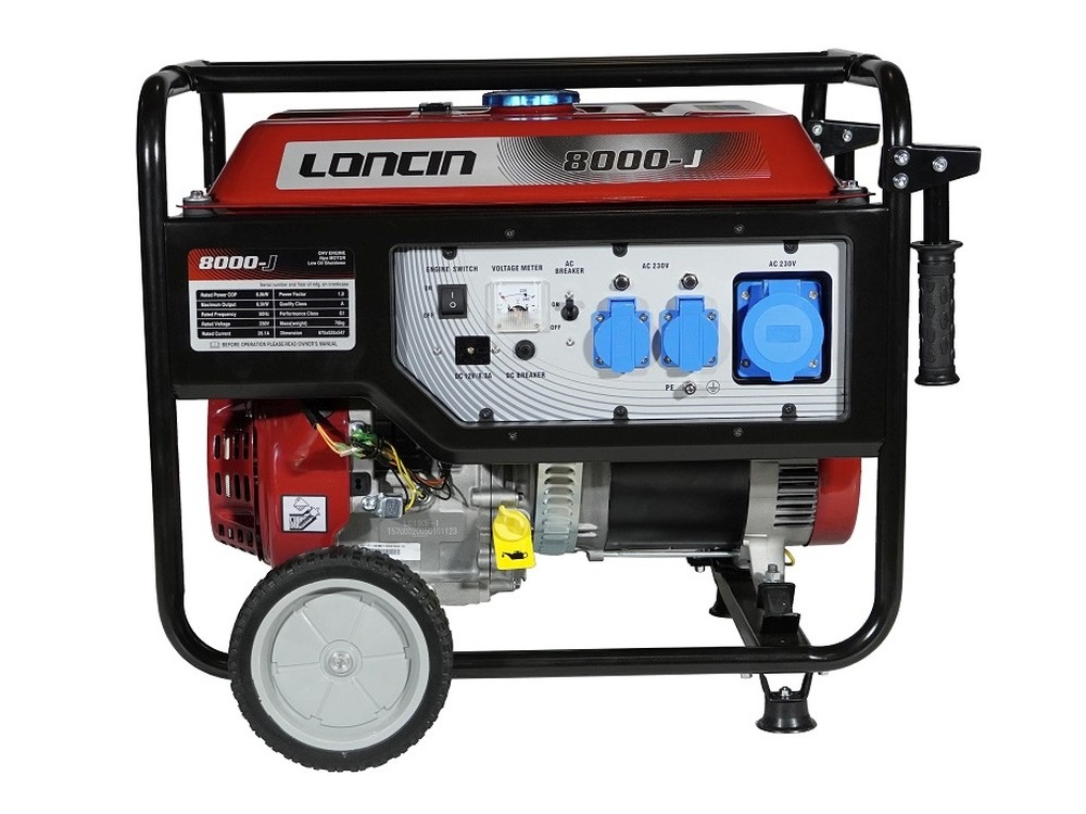 Генератор бензиновый Loncin LC8000-JS