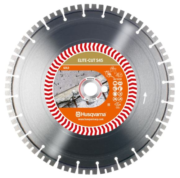 Алмазный диск ELITE-CUT S45 (S1445) 350-25,4 HUSQVARNA 5798116-20