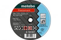 Отрезной круг Metabo 180х3,0х22,23мм Flexiamant Inox А 30-Р изогнутый  616299000